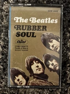The Beatles Rubber Soul Capitol Records 4XW 2442  Cassette Tape Album - Picture 1 of 3