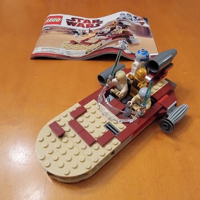 LEGO Star Wars Luke's Landspeeder 8092 preconstruido con minifiguras (sin Stormtrooper) Foto 1 de 4