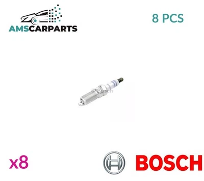ENGINE SPARK PLUG SET PLUGS 0 242 236 591 BOSCH 8PCS NEW OE REPLACEMENT - Image 1 of 4