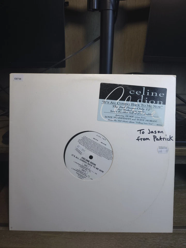 CELINE DION: it's all coming back to me now (remixes) EPIC 12" Single 33 RPM Foto 1 de 4