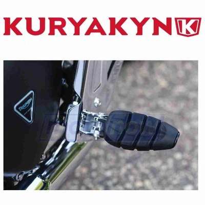 Kuryakyn Front Splined Footpeg Adapters for 1998-2003 Triumph Thunderbird jy Foto 1 de 4