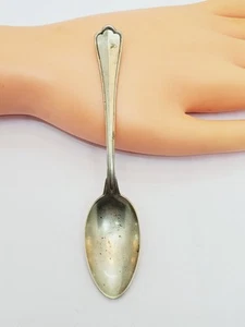 Antiker 800 Silber Vintage Kaffeelöffel signiert 29 PD (68) - Bild 1 von 4