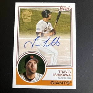 Travis Ishikawa Topps Archives 2022 Auto - Picture 1 of 2