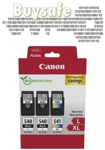 Original Original 2 x PG-540L 1 x CL-541XL Combo für Canon Pixma MG3150  - Bild 1 von 4