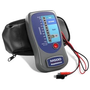 Megohmímetro M500, Compatible con Megohmímetro Electrónico Supco, 500 Voltios Meg... - Imagen 1 de 7