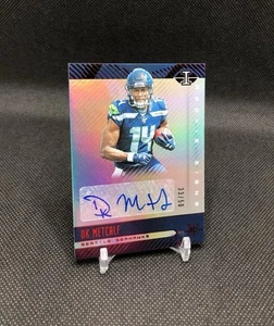 2019 Illusions DK Metcalf “ROOKIE SIGNS” AUTO /50 RED FOIL SP Rookie Card RS-DKM - Picture 1 of 18