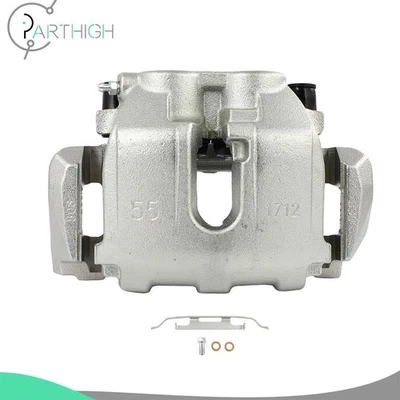 Pinza de freno delantera del lado del conductor con soporte para 07-09 Mercedes-Benz E550 V8 AWD Foto 1 de 4