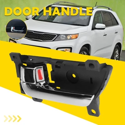 Interior Door Handle Front or Rear Left LH For 2011-2015 Kia Sorento 826101U000 - Image 1 of 4