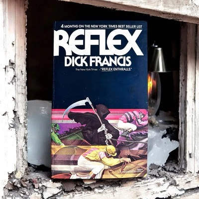 Reflex by Dick Francis 1982 1st First Fawcett Crest Printing Vintage Paperback Foto 1 de 4