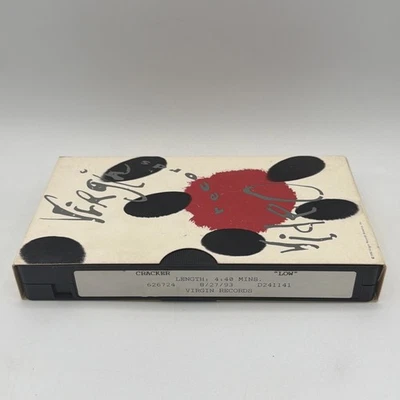 Cracker Low (Music Video) VHS 1993 Virgin Records Advance Promo Tape RARE HTF - Image 1 of 4