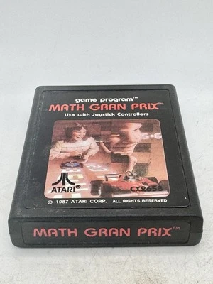 MATH GRAN PRIX (Atari 2600, 1982) Cart Only, Tested VGC - Image 1 of 4