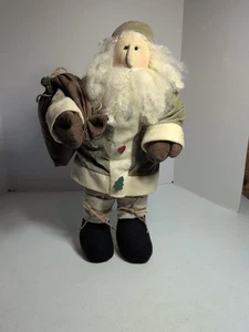 Old Style Stofftier Weihnachtsmann 19 cm groß Weihnachten, Deko, Deko - Bild 1 von 12