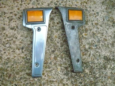 1981-1982 Honda GL500 Silverwing OEM Right + Left Side Radiator Trim Cover RARE! Foto 1 de 4