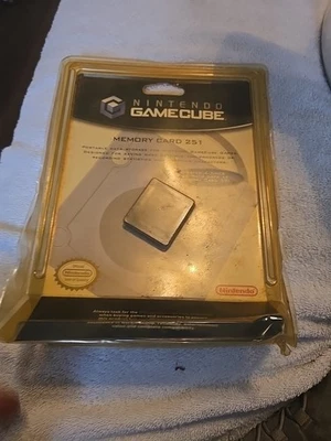 GameCube Memory Card 251 Blocks Official Nintendo - Brand New in Box  - Image 1 of 4