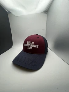 Build Submarines Hat Cap Snap Back Mesh Trucker Embroidered Mens - Picture 1 of 3