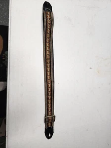 Vintage 1960s 1970s Gibson Guitar strap Les Paul SG Firebird Melody Maker Ripper - Picture 1 of 9