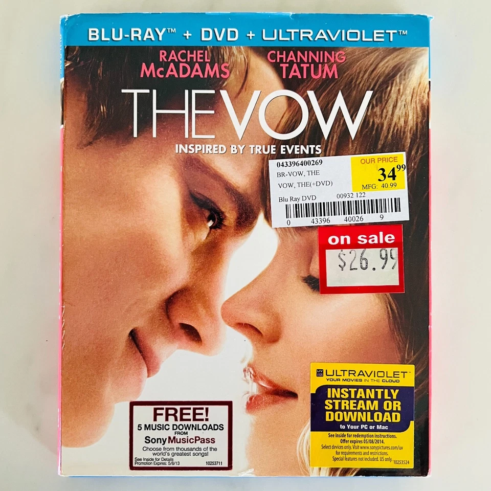 The Vow - Blu-ray - Channing Tatum - Rachel McAdams Foto 1 de 4