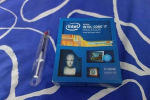 i7 5820k 6 Core LGA 2011-v3 Socket CPU Boxed - Picture 1 of 2
