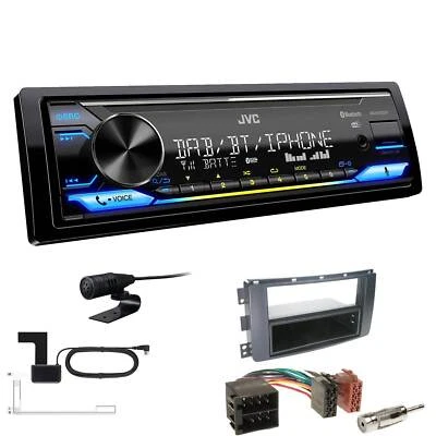 JVC DAB+ Bluetooth inkl. Antenne Radio für Smart ForTwo Cabrio Coupe 2007-2010 - Bild 1 von 4