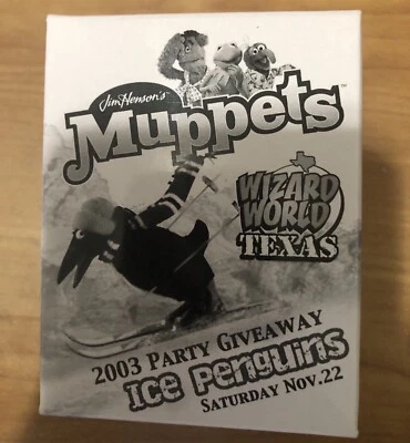 RARO Palisades Muppets Inc Penguin's Wizard World 2003 Fiesta Sorteo 2 Piezas Foto 1 de 4