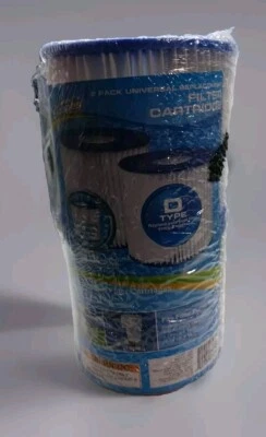 Swimming Pool Filter Summer Escapes Cartridge Filter Type D   Pump (2 pack) - Image 1 of 3