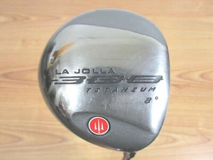 LA JOLLA 300 TITANIUM 8 DEGREE DRIVER TRIPLE NOTCH GRAPHITE SHAFT  - Picture 1 of 10