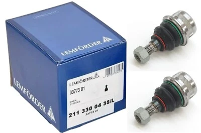 2 rótulas inferiores delanteras LEMFÖRDER para Mercedes Benz OEM # 2113300435 W211 W220 Foto 1 de 3