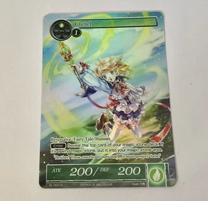 Lámina promocional Force of Will Gretel RL1601-2 como nueva - Imagen 1 de 2