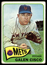 1965 Topps Galen Cisco #364 New York Mets