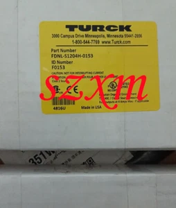 Brand new FDNL-S1204H-0153 Turck Module Expedited Express DHL - Picture 1 of 1