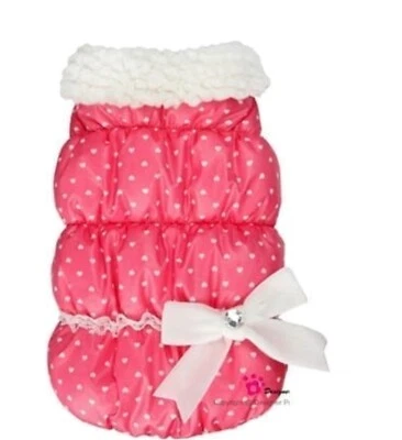 Casaco Love Me rosa tamanho pequeno  - Imagem 1 de 3