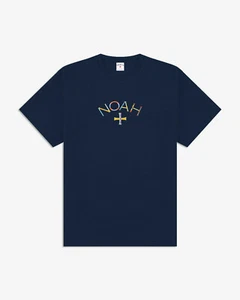 New Noah NY embroidered core logo Navy Tee Sz M  !!! kith aime leon - Picture 1 of 3