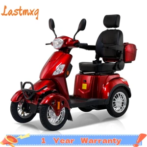Four Wheels Mobility Scooter 800W 60V 20AH Battery Motor fit Adult Senior - Picture 1 of 17