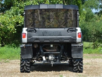 Tela traseira camuflada Yamaha Viking UTV poeira e proteção UV - Imagem 1 de 4