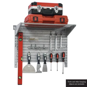Allspace 21 Stück Garage Organizer Wandaufbewahrungssystem mit Klebebrett, Haken und - Bild 1 von 10