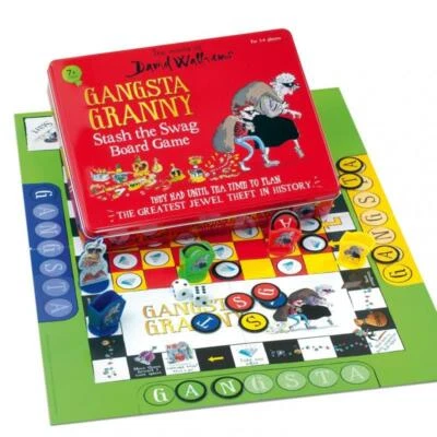 David Walliams - Gangsta Granny - Stash The Swag Board Game - Image 1 of 3