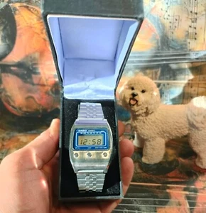 1976 Rare Vintage Casio Digital Chronograph 3 Front Buttons 50QS-17- Japan - Picture 1 of 24