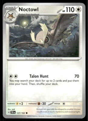 SV05: Temporal Forces #127/162 Noctowl - Image 1 of 2