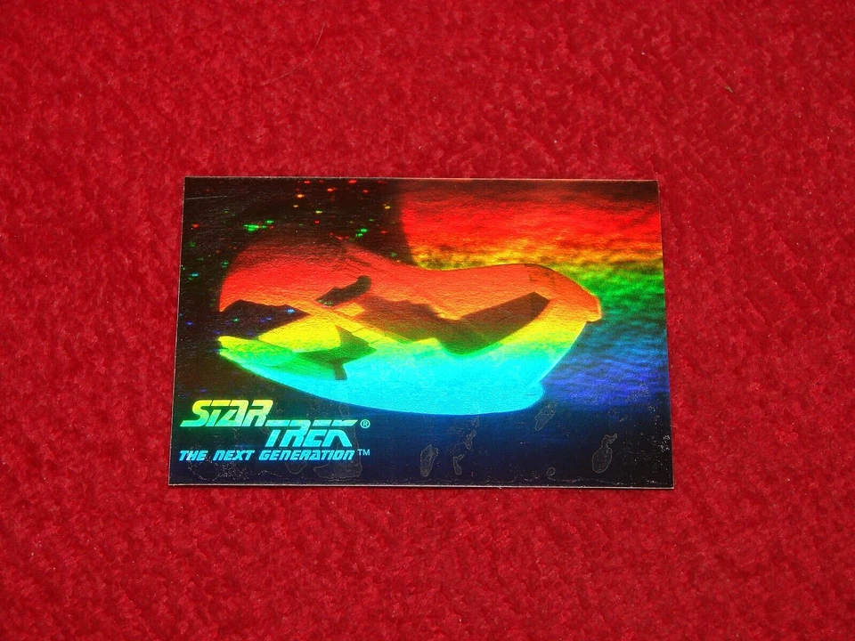 1992 STAR TREK THE NEXT GENERATION HOLOGRAM #034 ROMULAN WARBIRD (H-1972) - Image 1 of 1
