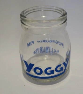 Ancien pot yaourt yoghourt YOGGY old french yogourt 4 - Photo 1/2