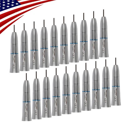 1-20 PIEZAS Dental Interior Agua Baja Velocidad Nariz Recta Pieza de Mano Tipo E Ajuste KAVO Foto 1 de 2