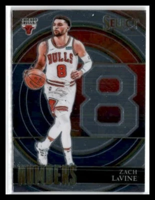 2021 Panini Select #39 Zach LaVine Select Numbers - Image 1 of 2