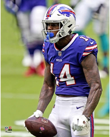 Stefon Diggs Buffalo Bills Unsigned Gesture After Catch Photograph Cover