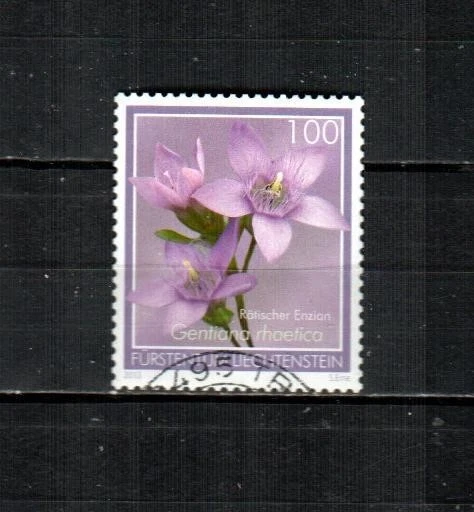 Flores LIECHTENSTEIN Scott's 1573 (1v) en muy buen estado usadas (2013) Foto 1 de 1