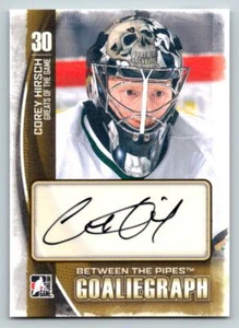 2013-14 Between the Pipes AUTO #ACHI2 Corey Hirsch (ref 209697) - Picture 1 of 2