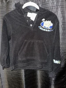 Pokemon Vintage Sweater button up Long sleeve kids Size Small /8 Primeape GS0290 - Picture 1 of 8
