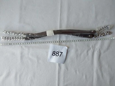 MICHE BAG - Griffe / Henkel  / Riemen aus braunem Kunstleder mit Kette   - Bild 1 von 3