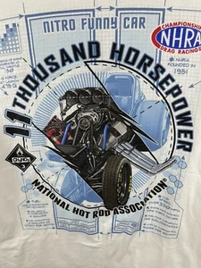 T-Shirt NHRA 11 Thousand PS signiert von Leah Pruitt Größe Large - Bild 1 von 10