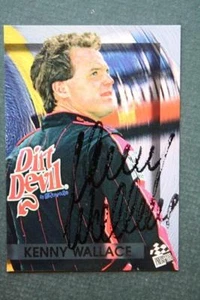Nascar Driver Kenny Wallace signed / autographed 1994 Press Pass racing card---- - Picture 1 of 1