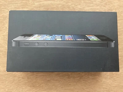 ¡SOLO CAJA ORIGINAL para un Apple iPhone 5 Box! ¡Sin Apple iPhone 5 solo la caja! Foto 1 de 4